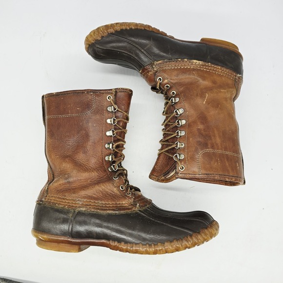 Vintage LL Bean Boots Mens 11 M Gore-Tex Thinsulate Maine Hunting Made in USA main image 6